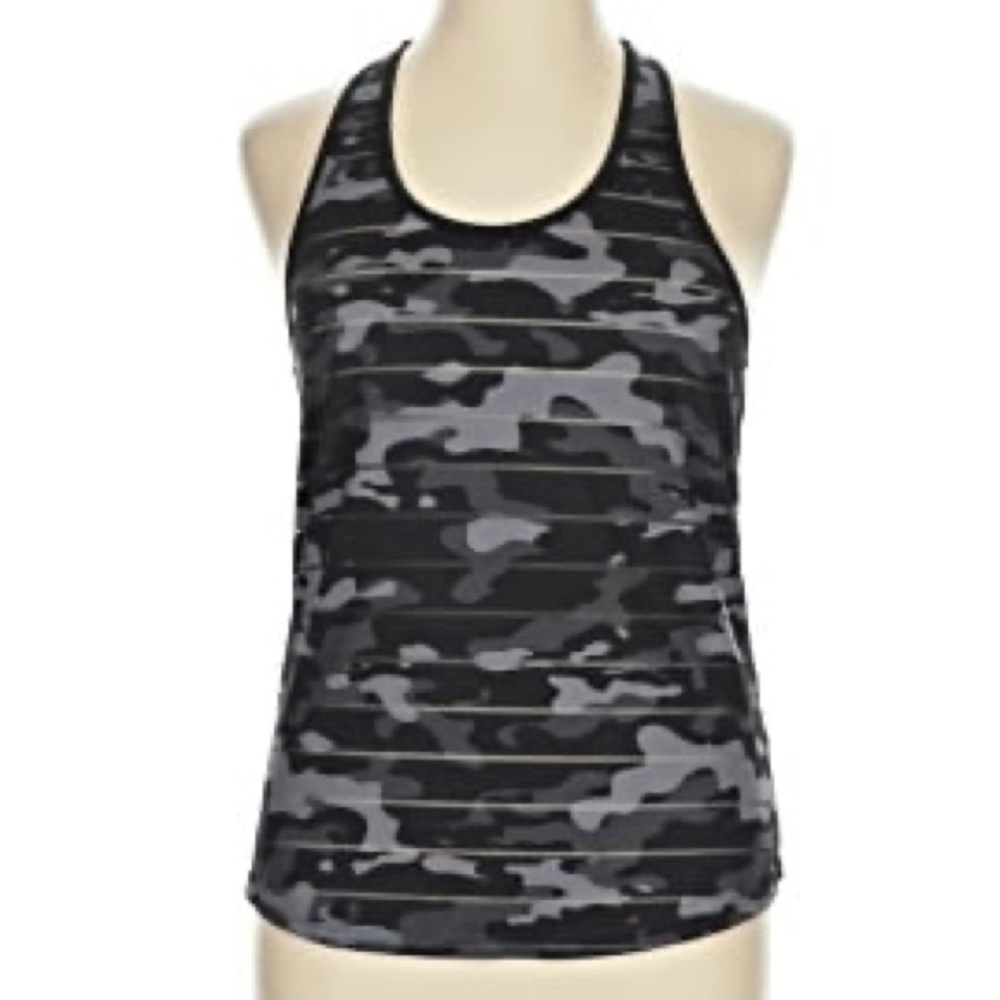Camo Racerback Tank Top - Picture 3 of 3